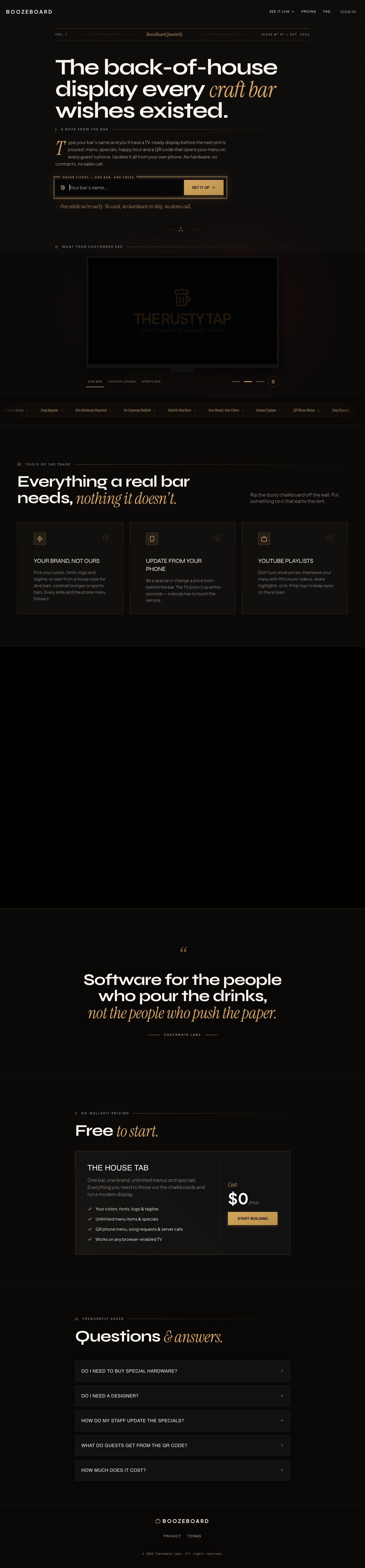 BoozeBoard